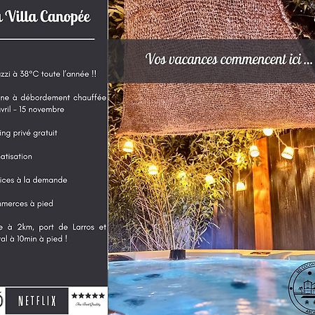 La Villa Canopee - Piscine Chauffee-Fibre-Clim-Jacuzzi Gujan-Mestras Exteriör bild
