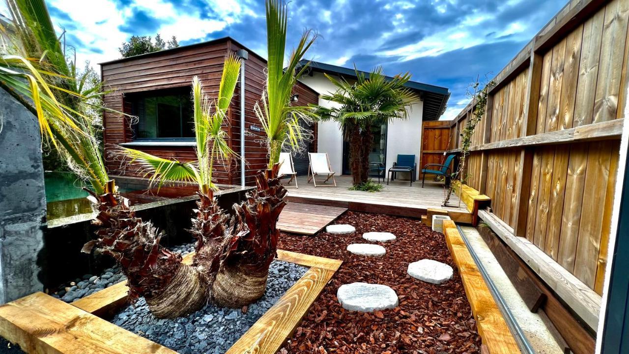 La Villa Canopee - Piscine Chauffee-Fibre-Clim-Jacuzzi Gujan-Mestras Exteriör bild