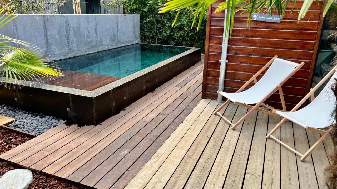 La Villa Canopee - Piscine Chauffee-Fibre-Clim-Jacuzzi Gujan-Mestras Exteriör bild