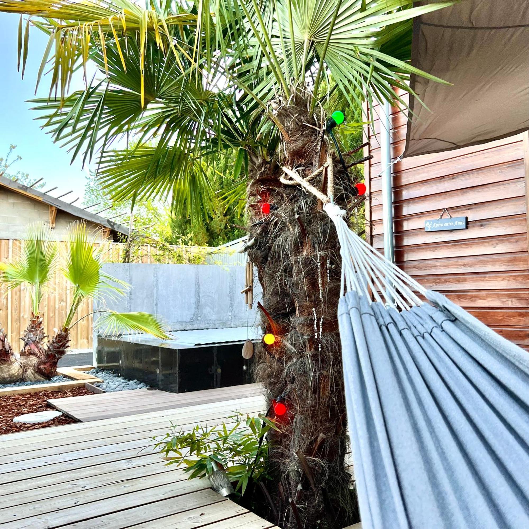 La Villa Canopee - Piscine Chauffee-Fibre-Clim-Jacuzzi Gujan-Mestras Exteriör bild