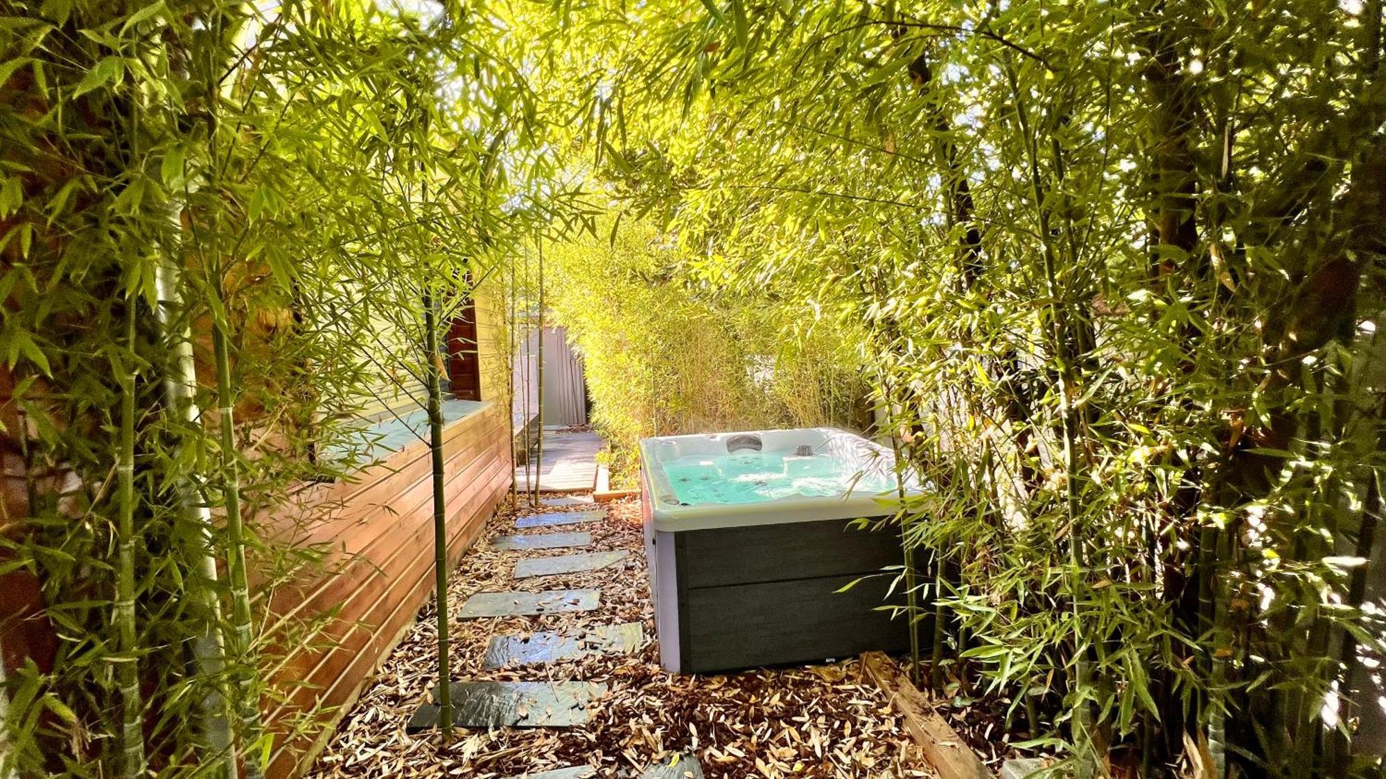 La Villa Canopee - Piscine Chauffee-Fibre-Clim-Jacuzzi Gujan-Mestras Exteriör bild